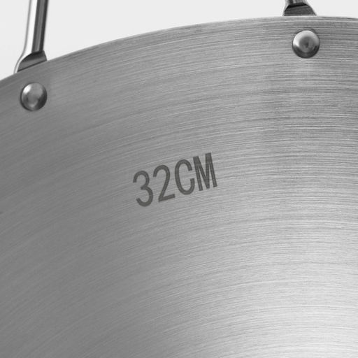 Сковорода-Вок Hanna Knövell Chief, d=32 см, нержавеющая сталь, с ручкой