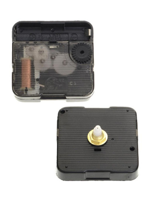 Механизм для часов (12мм) плавный ход,точность +/- 1сек/день /уп 500/