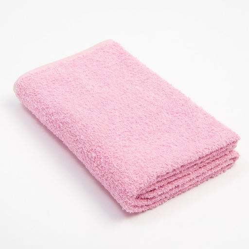 Полотенце махровое Экономь и Я 50*90 см, цв. розовый, 100% хлопок, 320 гр/м2  фото 3