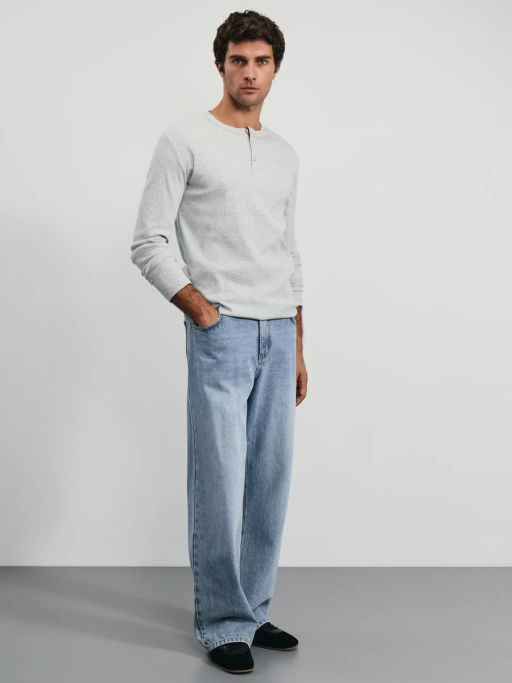 Лонгслив хенли / Zarina фото 2