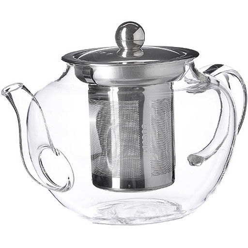 60074 Заварочный чайник 3пр 600мл стек н/с LR(х36) - Mayer&boch фото 5