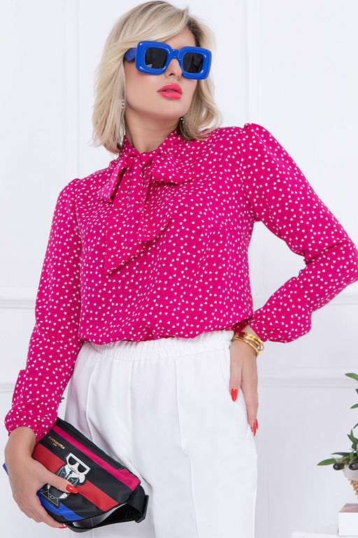 БЛУЗКА МИЛА (ФУКСИЯ) - Bellovera фото 6