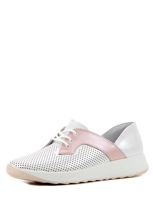 Кеды EDART 114.asia w.p. white perl+pink