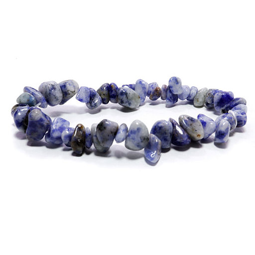 Браслет из камня Содалит оберег на удачу и успех бизнесменам