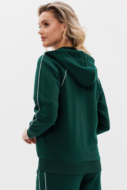 Толстовка GO F4081/25-02.164-170 изумрудный - Pirs фото 2