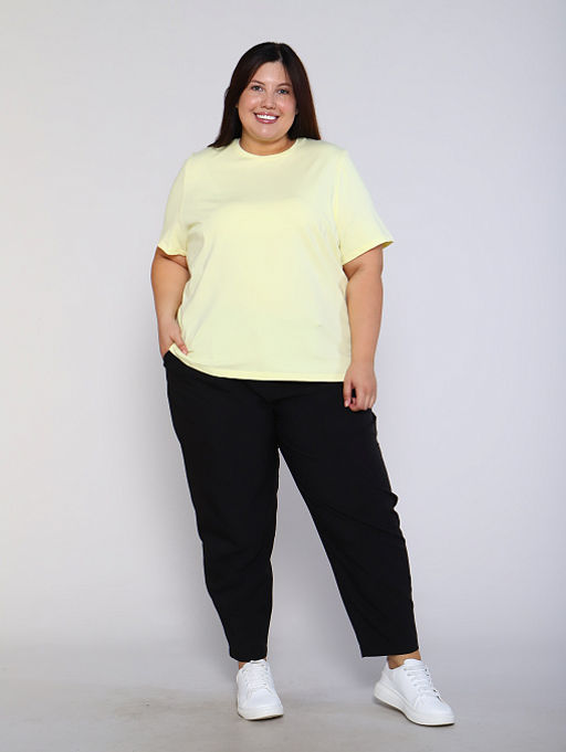 Футболка базовая_715/желтый - Ihomelux фото 11