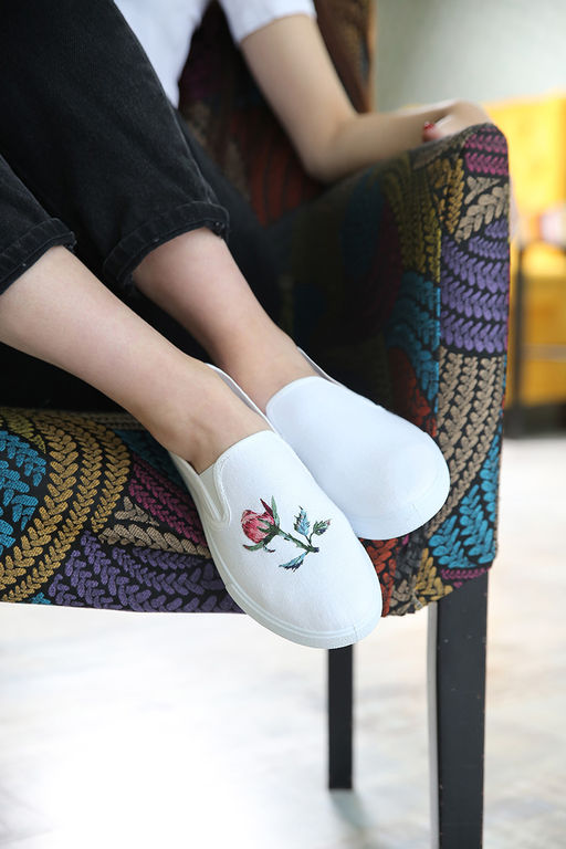 Набор для вышивания PANNA Живая картина JK-2196 Розовый бутон 8 х 5.5 см