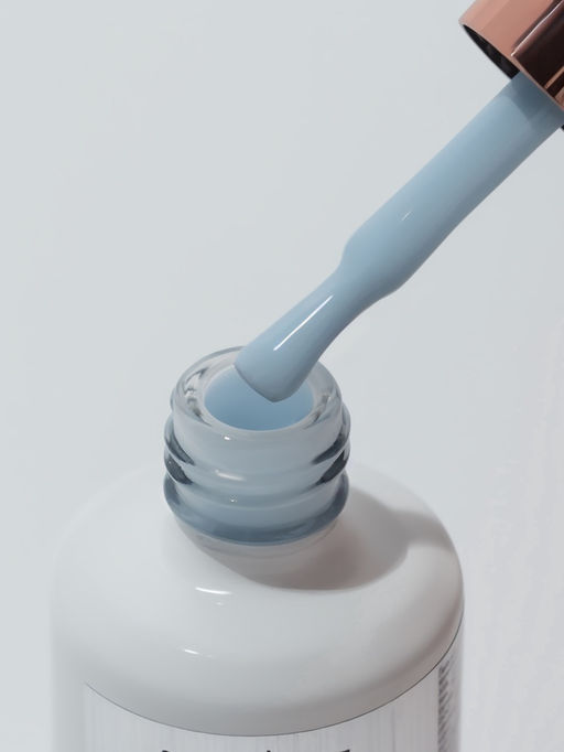 Гель для ногтей, мультифункциональный 5 в 1, камуфлирующий, LED/UV, 15 мл, голубой 06 - Qf фото 3