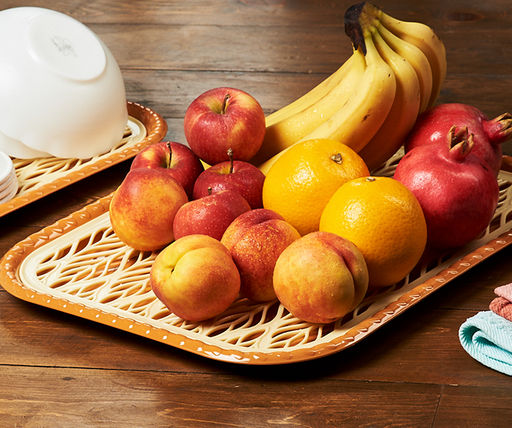 Поднос "Колос" 455*360*23 мм с вкладышем сушилкой, арт. АП 613