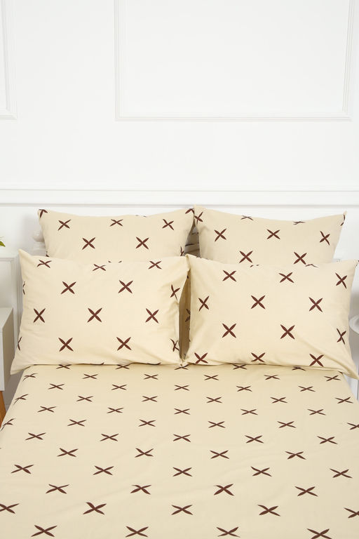 Простыня на резинке сатин Искушение-компаньон