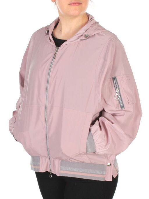9711/-29 PINK Ветровка женская RIKA (полиэстер) - Фабричный китай фото 5