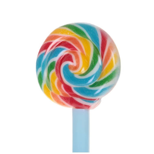 Цена за 12 шт. Ручка - прикол гелевая Calligrata Леденец, неавтоматическая, чёрные чернила, 0.38 мм, подарочная, МИКС  фото 4