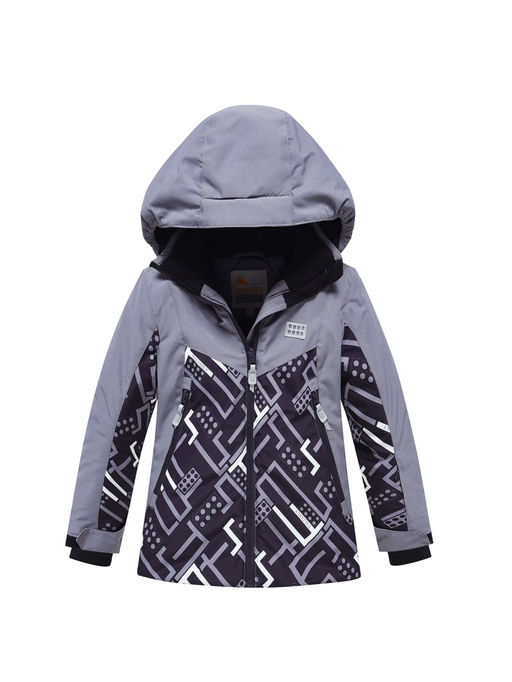 Горнолыжный костюм VALIANLY 9323Sr для мальчика серый  фото 2