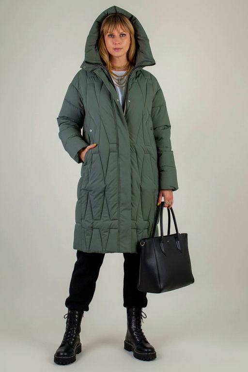 Зимняя куртка удлиненная, арт.28117