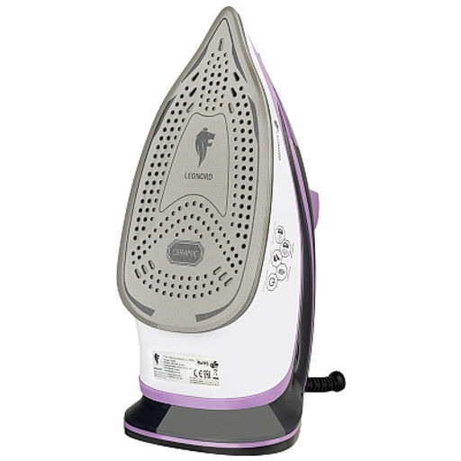 Утюг Leonord LE-1804 фиолетовый (3100Вт, пар, спрей, пар. удар, самооч.,керам. подошва) 270089