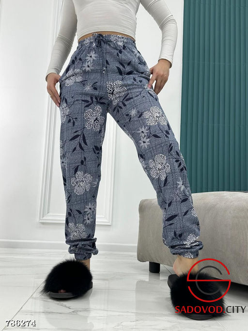 Штаны домашние с принтом - Bruno фото 3