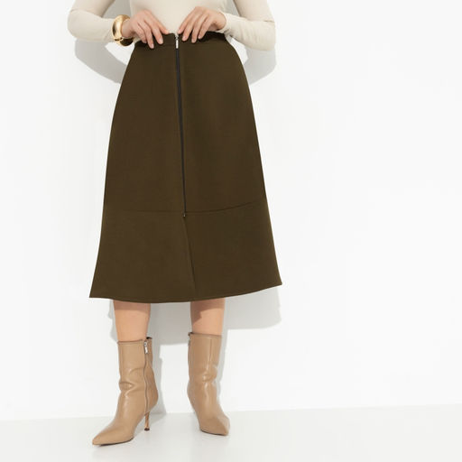 Юбка на молнии Вперёд в будущее (green) - Charutti фото 4