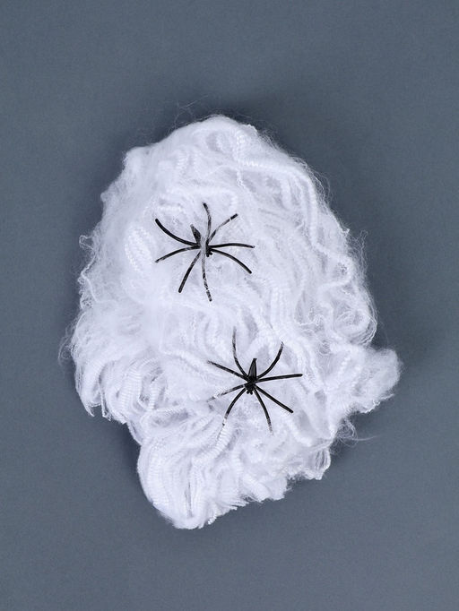 Цена за 2 шт. Прикол «Паутина и 2 паука»