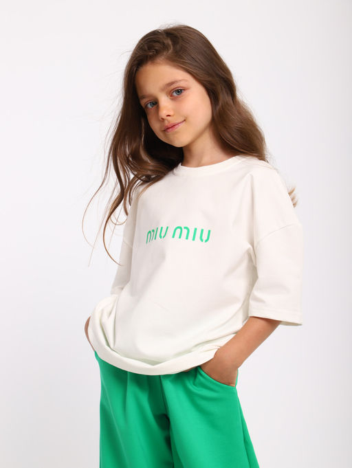 КМ198 Костюм MIU-MIU (зеленый) - Милаша фото 3