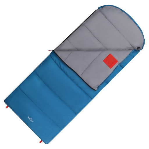 Спальник-одеяло Maclay camping comfort cool, 3-слойный, правый, 220х90 см, -5/+10С  фото 4