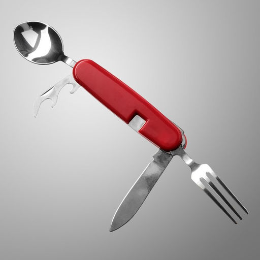 Набор для выживания 4в1 (нож швейцарский, карта выживания, паракорд, компас) - Simaland фото 2