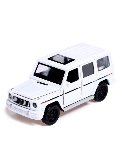 Машинка металлическая Внедорожник, световые и звуковые эффекты, открываются двери, капот, инерция, цвет МИКС - Автоград фото 12