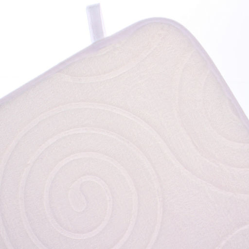 Коврик для ванной 45*70 "Ариэль" белый