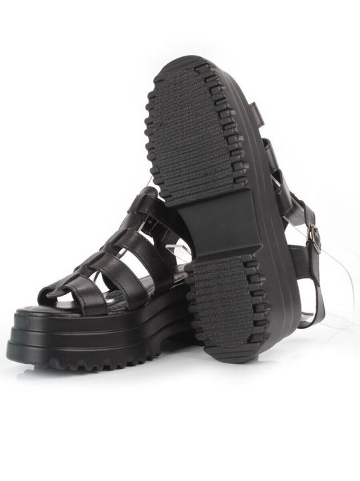 08-PEY337-2 BLACK Босоножки женские - Фабричный китай фото 14