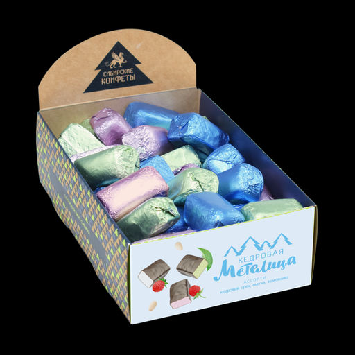 Кедровая метелица ассорти, 540 г | шоу-бокс - Сибирский кедр фото 3