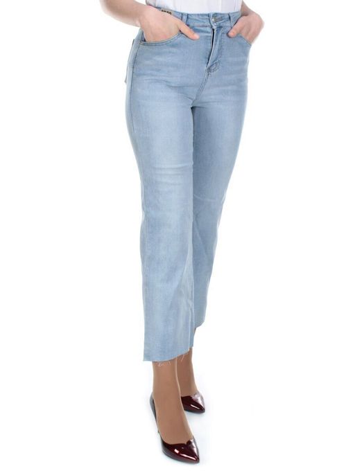 10106 BLUE Джинсы короткие женские AMG JEANS