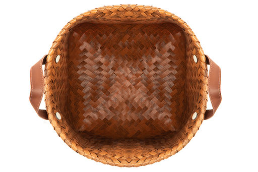 Корзина плетеная д/хранения 30*30*32 см, с ручками, полиротанг - Elan gallery фото 5