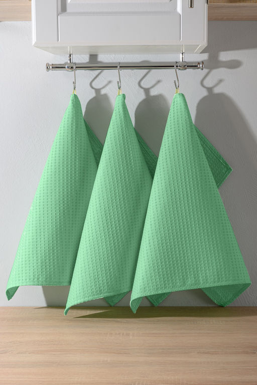 Набор вафельных полотенец в подарочной упаковке