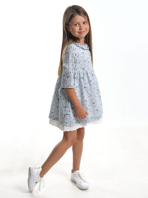 Платье для девочки UD 7779 голубой - Mini maxi фото 3