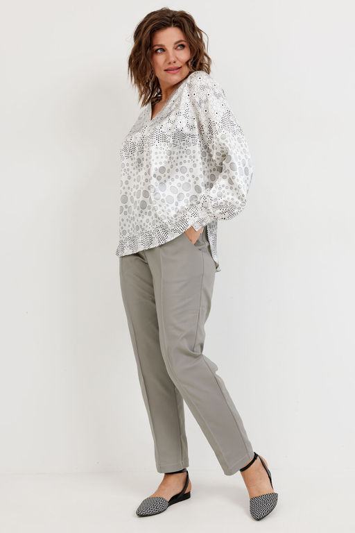 Брюки BegiModa 6073 пепел