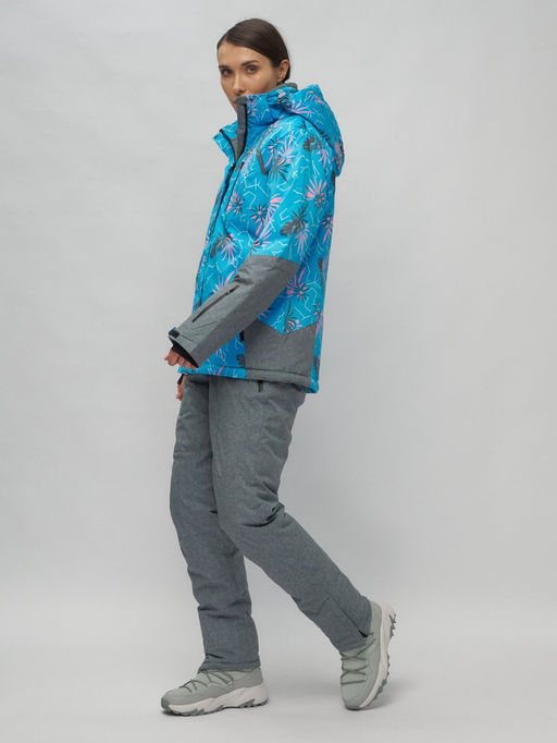 Горнолыжный костюм женский синего цвета 02216S - Chunmai фото 2