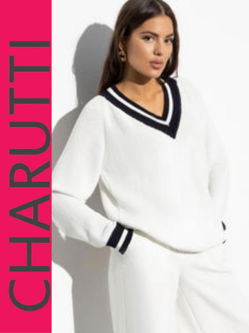 Джемпер Наперегонки с модой (white) - Charutti фото 8