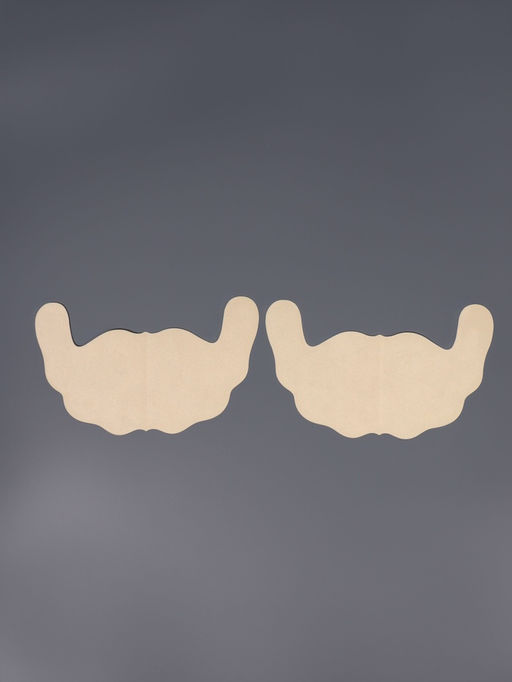 Цена за 2 шт. Тейпы для поддержки груди, р-р C (22×13 см), пара, на клеевой основе, бежевые - Onlitop фото 3