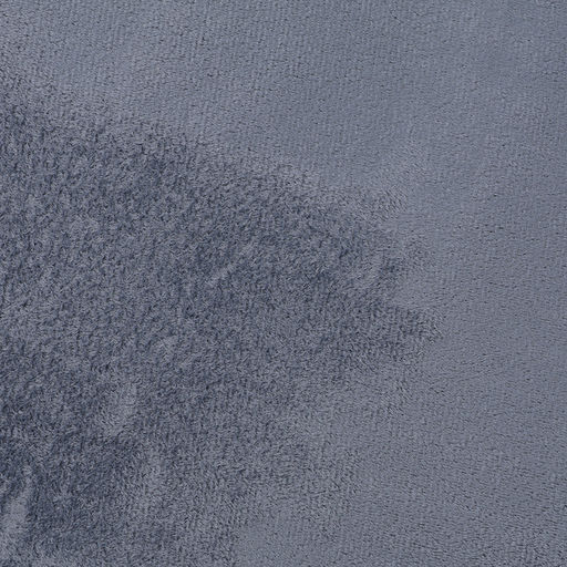 Ткань для рукоделия, плюш, тёмно-серый, лоскут 50×50 см