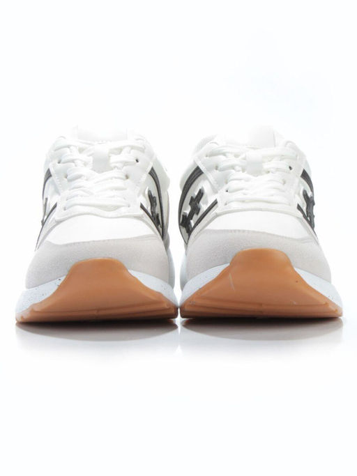 05-6026-15 WHITE/GRAY Кроссовки женские (искусственные материалы) - No name фото 11