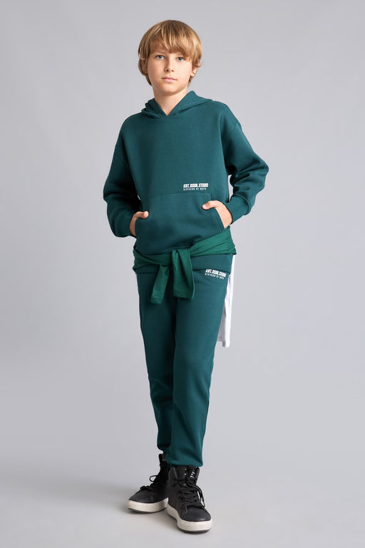 Bask_l_ Jogger Pantolon Erkek _ocuk - Defacto фото 2
