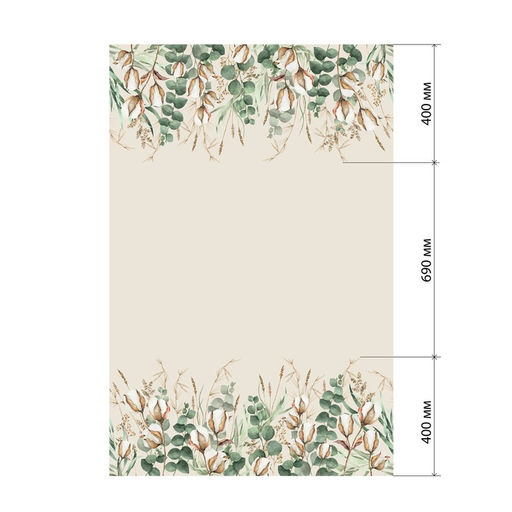 Скатерть «Этель» Cotton 149×220 см, 100% хлопок, репс 210 г/м²