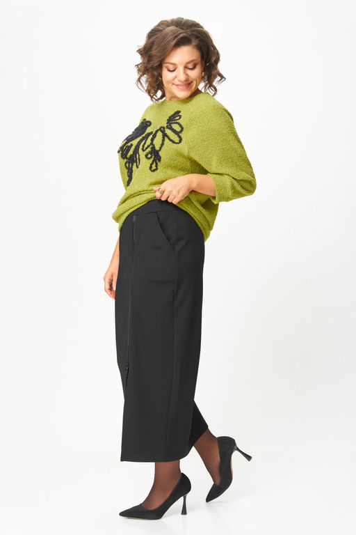 Костюм Michel Chic 1407 салатовый, черный