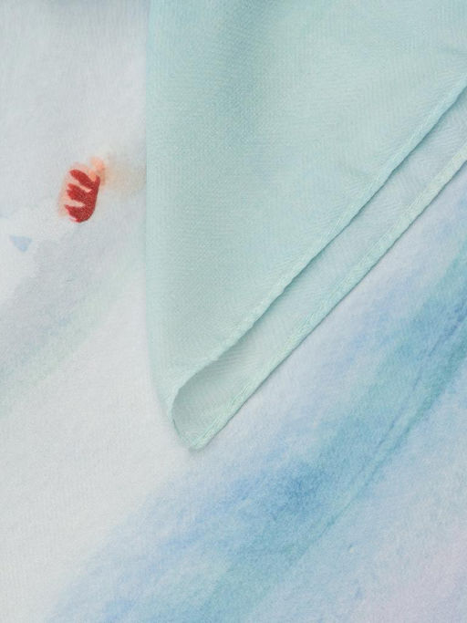 Палантин жен. виск+шелк 90х180 LG34-443-11 - Labbra фото 2