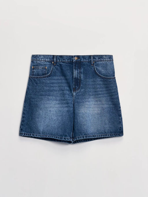 Джинсовые шорты свободного кроя ZR2606042305-103 / Zarina  фото 9
