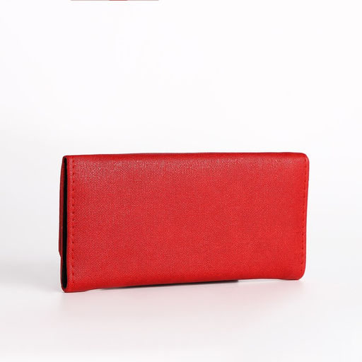 Кошелёк на кнопке, цвет красный - Simaland фото 2