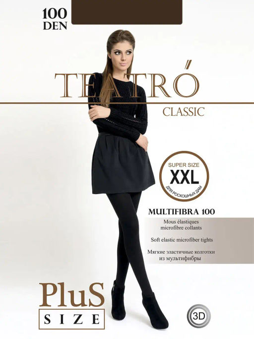 Колготки женские TEATRO MULTIFIBRA 100 den MAXI