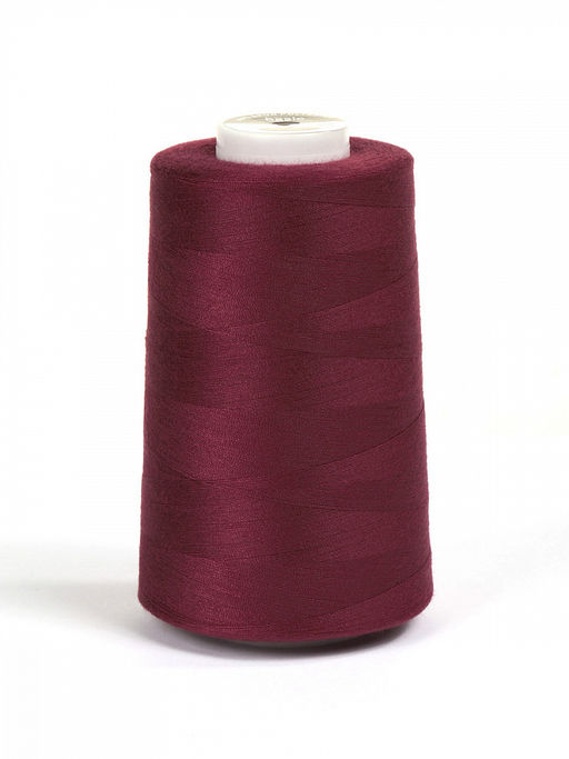 Нитки швейные 40/2 полиэстер 5000 ярд цв.183 бордовый MAX
