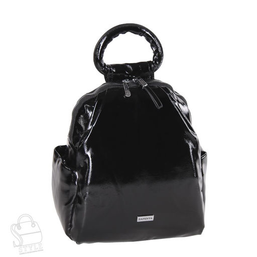 Рюкзак женский 670088-1 black Velina Fabbiano-Safenta/30 в Новосибирске