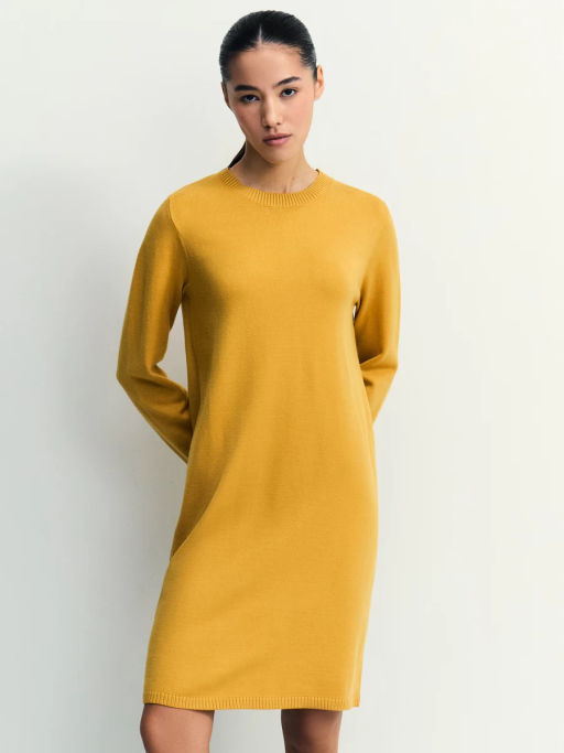 Вязаное платье мини / Zarina