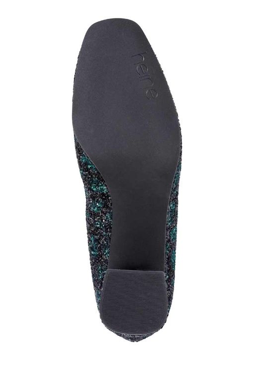 Туфли, черно-зеленые - Heine фото 7